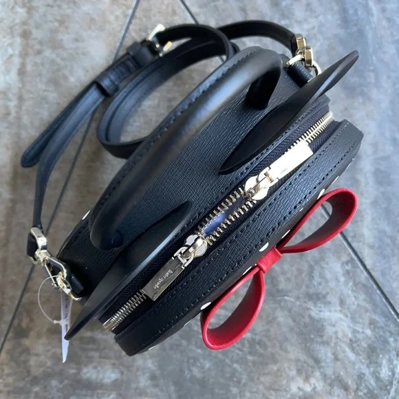 Kate Spade: disney x kate spade new york minnie mouse crossbody bag - Picture 4 of 16